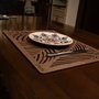 Hermia Juego de 6 Salvamanteles Plane - Wenge